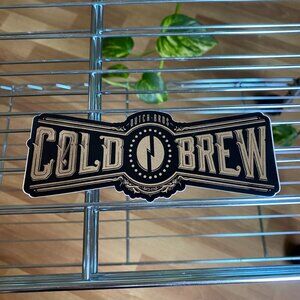 Dutch Bros Cold Brew Sticker- May 2017